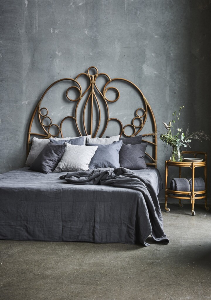 Natalia Headboard rattan bed head Sika Design DOMO cane wicker bedroom