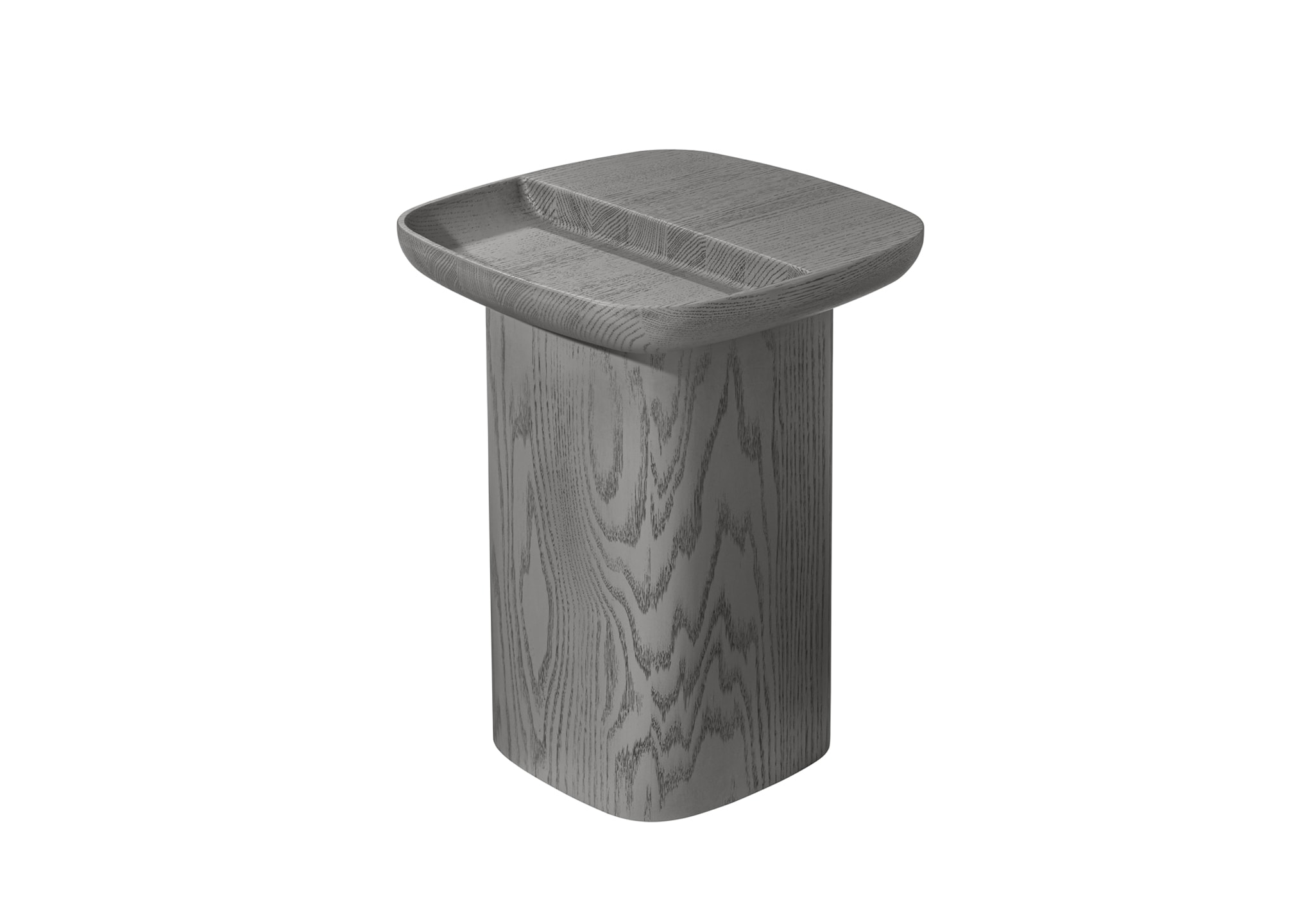 HC28 Cosmopolitan Stage Side Table: Grey Oak