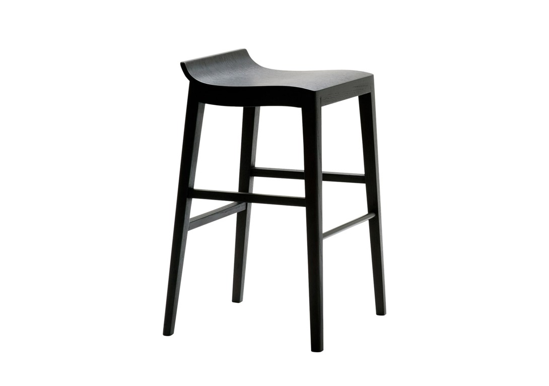 HC28 Harley Counter Stool: Black Oak