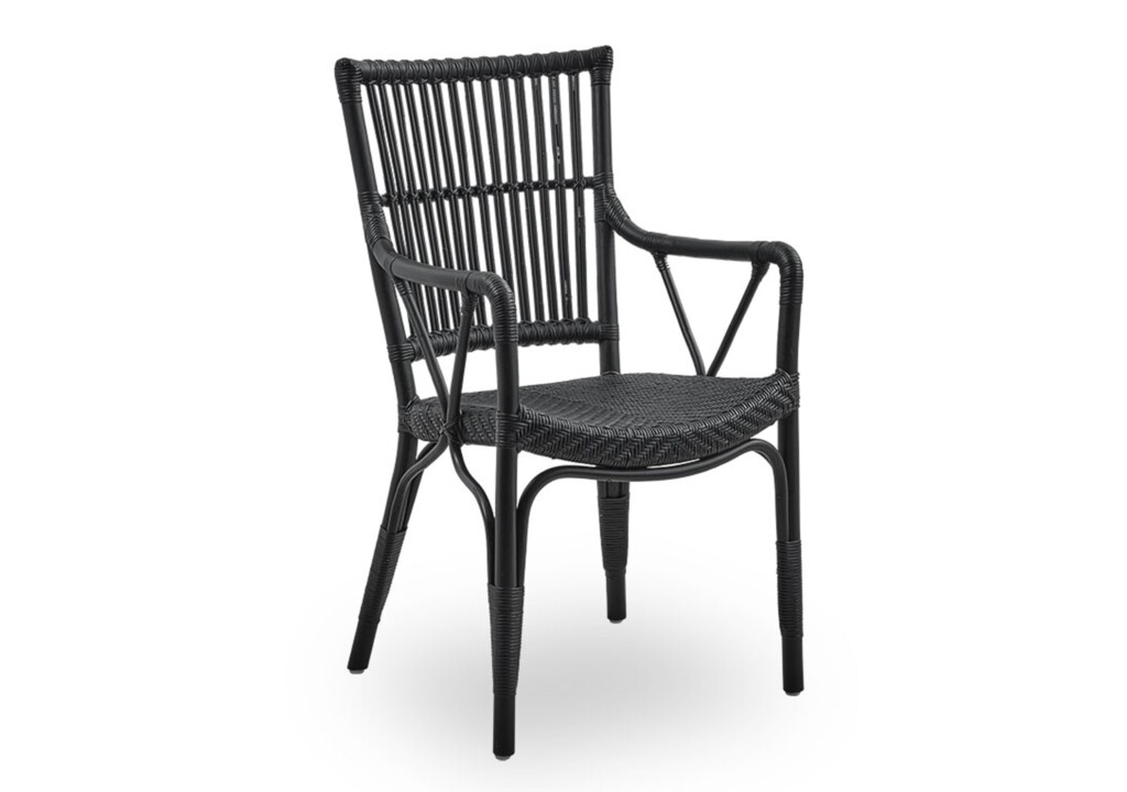 Sika Design Piano Dining Armchair: Black