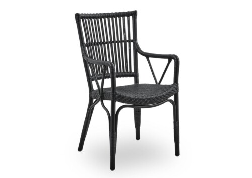 Sika Design Piano Dining Armchair: Black