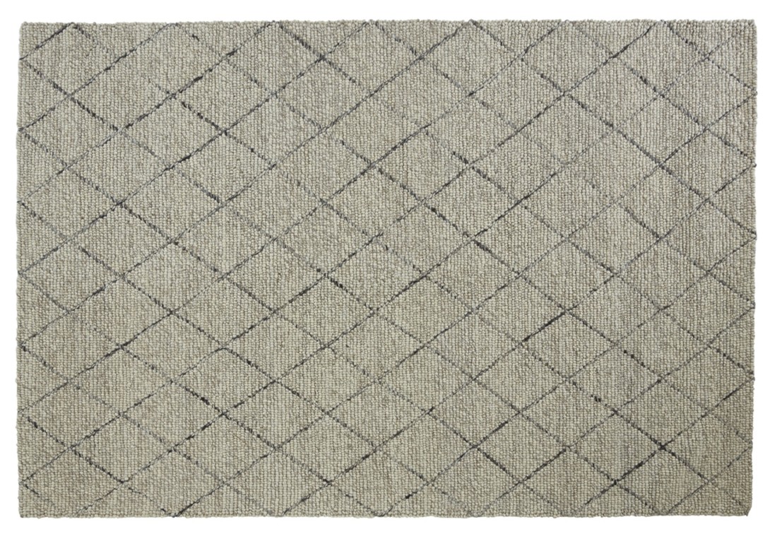 Ligne Roset Losange Rug: Ecru