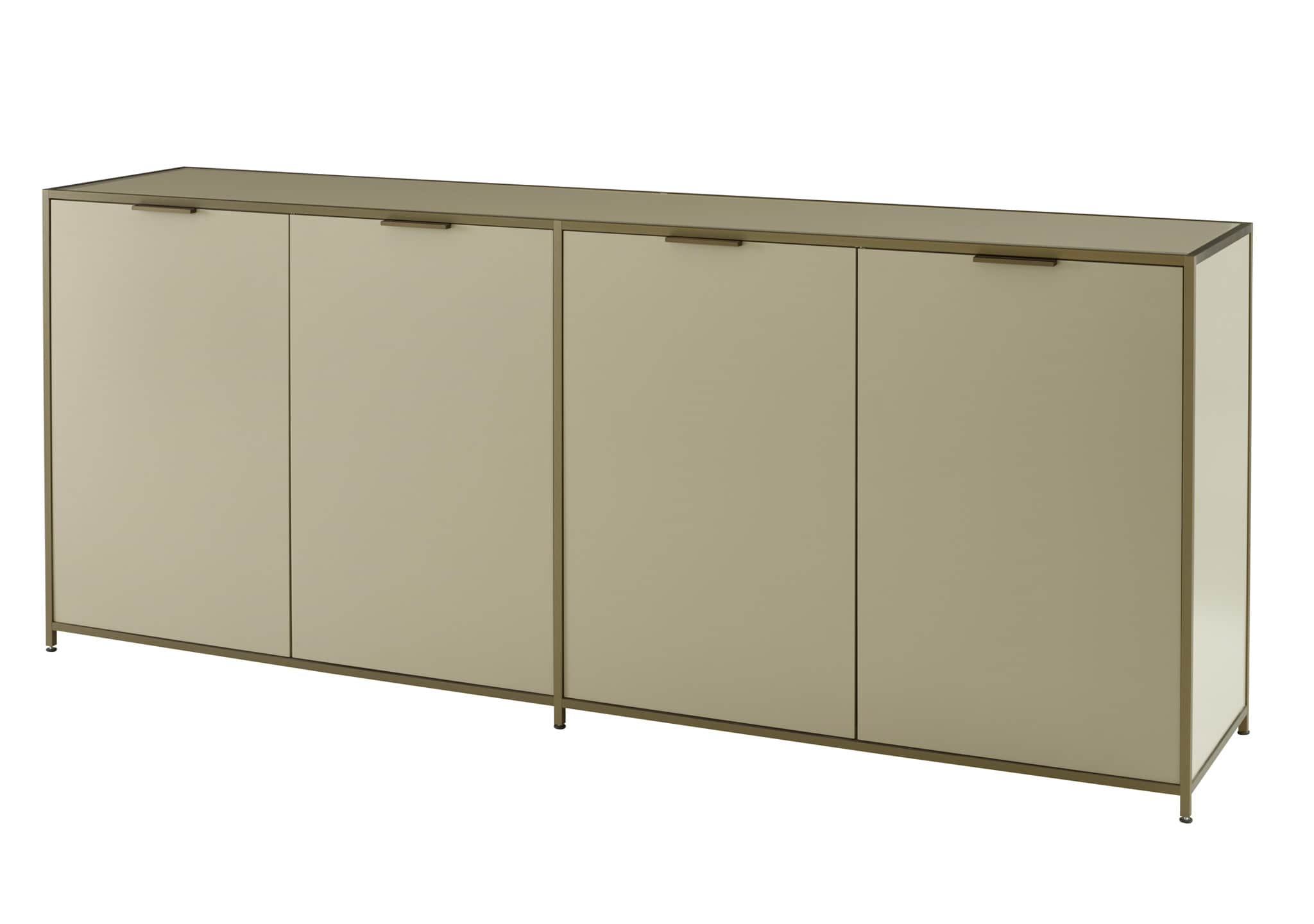 Ligne Roset Dita Sideboard: 4 Doors Ligne Roset Dita Sideboard: 4 Doors
