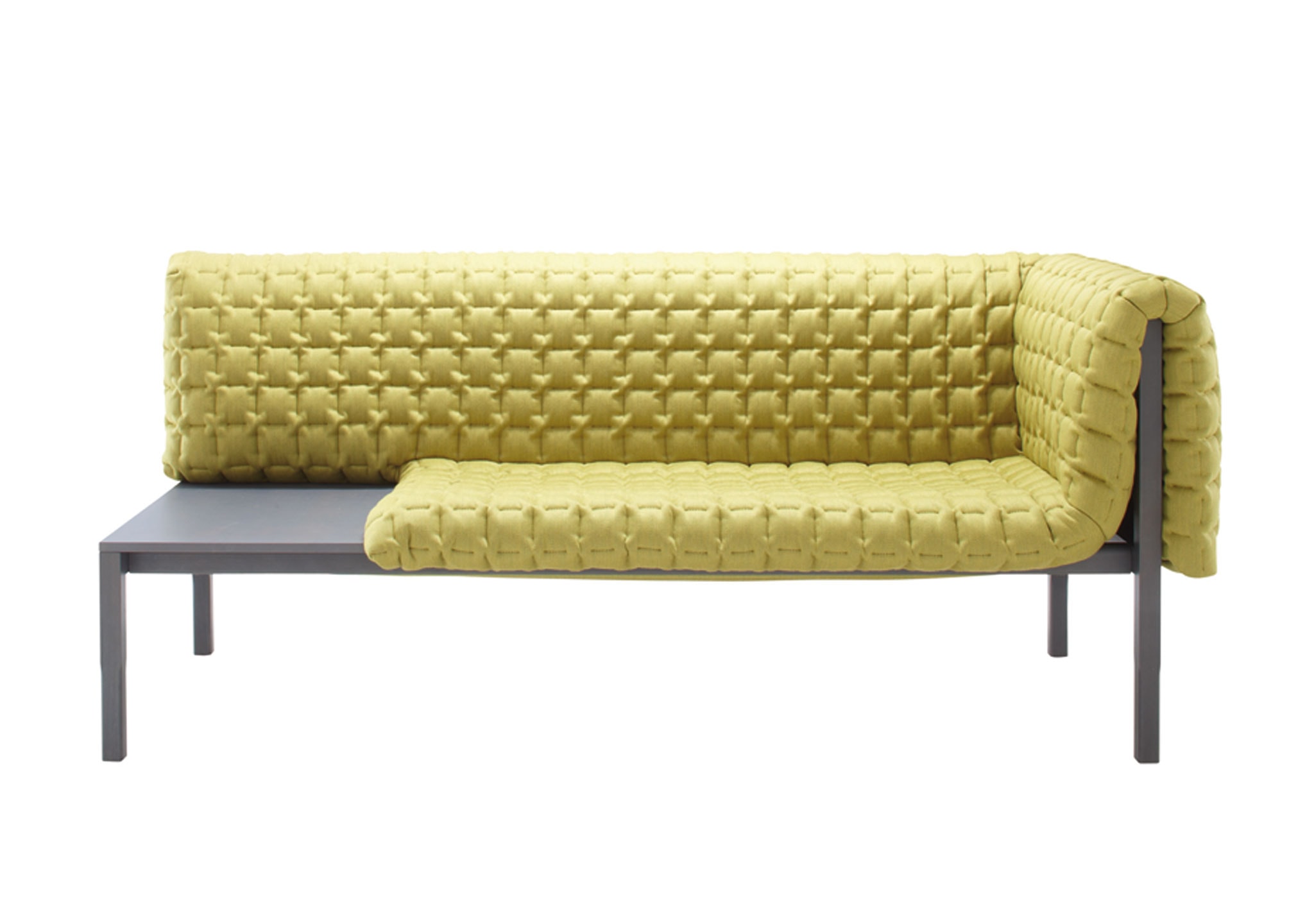 Ligne Roset Ruche Settee 1 Arm with Table Ligne Roset Ruche Settee 1 Arm with Table