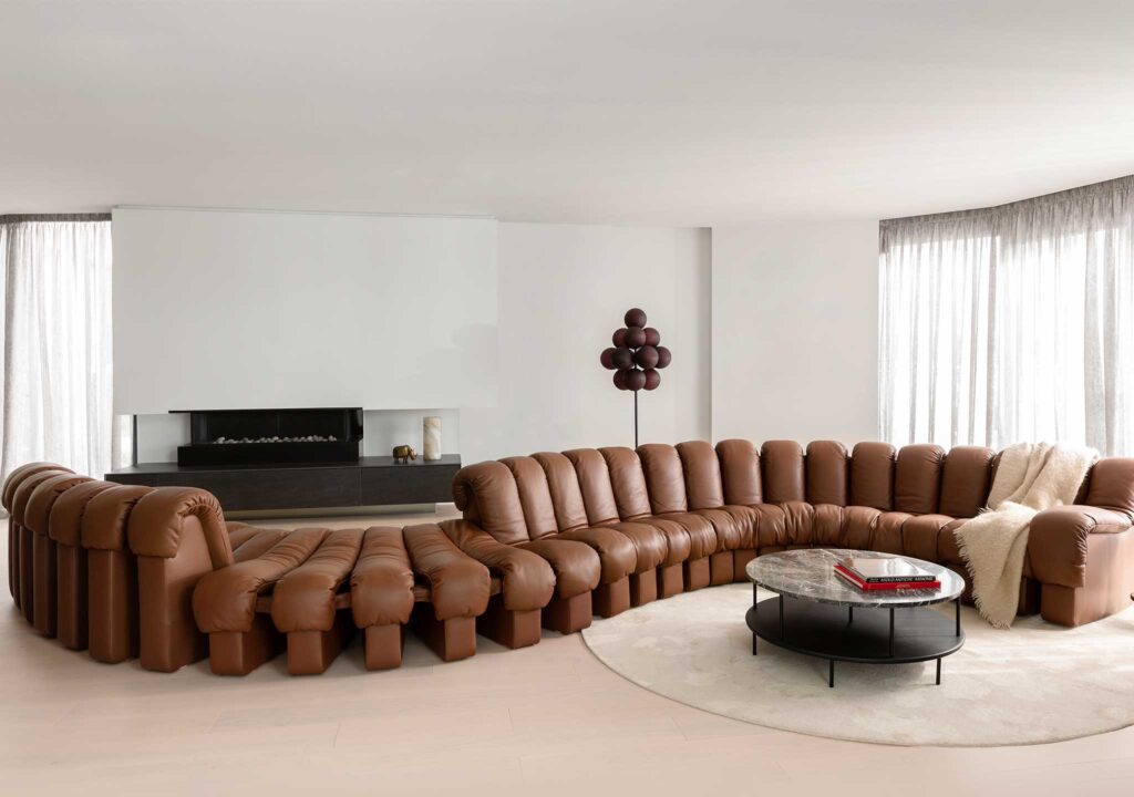 DS-600 Modular Leather Sofa in sitting room furniture care guide DOMO