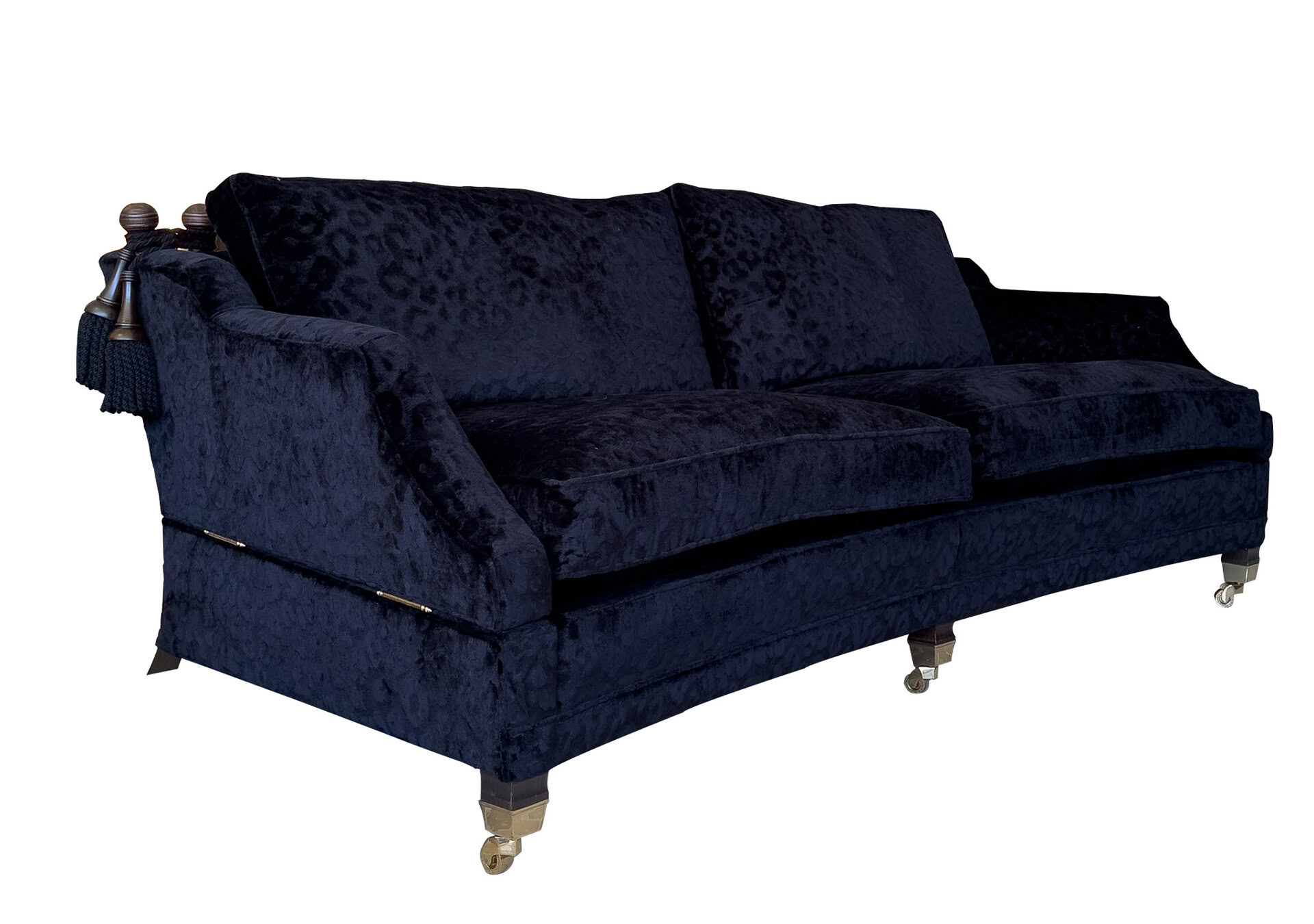 DURESTA: Hornblower 3 Seater Sofa in YAGUARA ONYX DURESTA: Hornblower 3 Seater Sofa in YAGUARA ONYX