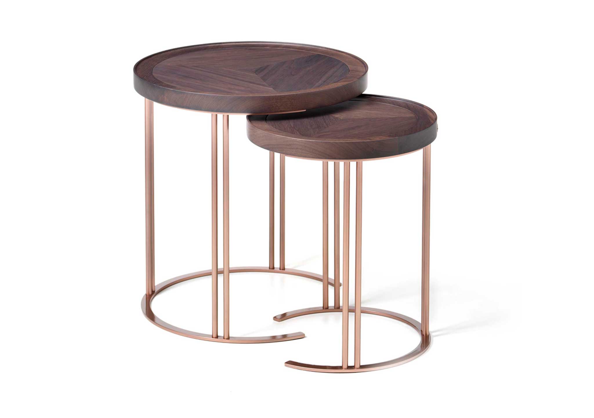 Leonardo Coffee Table Arte Brotto L1040 38 49 in Walnut Ca Selva and Rose Base Leonardo Coffee Table Arte Brotto L1040 38 49 in Walnut Ca Selva and Rose Base