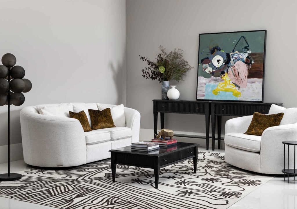 mixing antiques and modern furniture DOMO