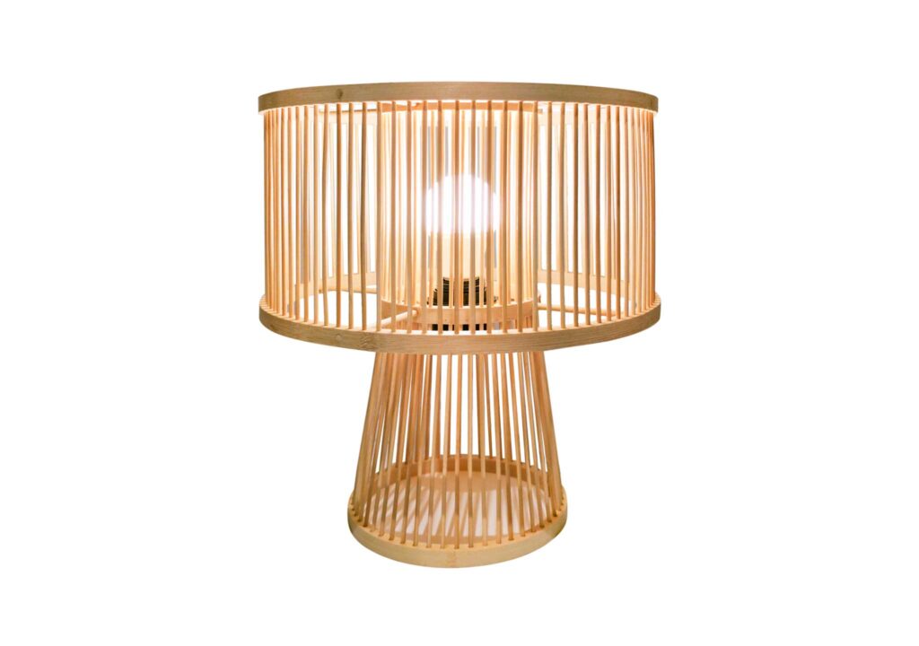 Natural Bamboo Table Lamp DOMO Home Lighting Christmas gift ideas