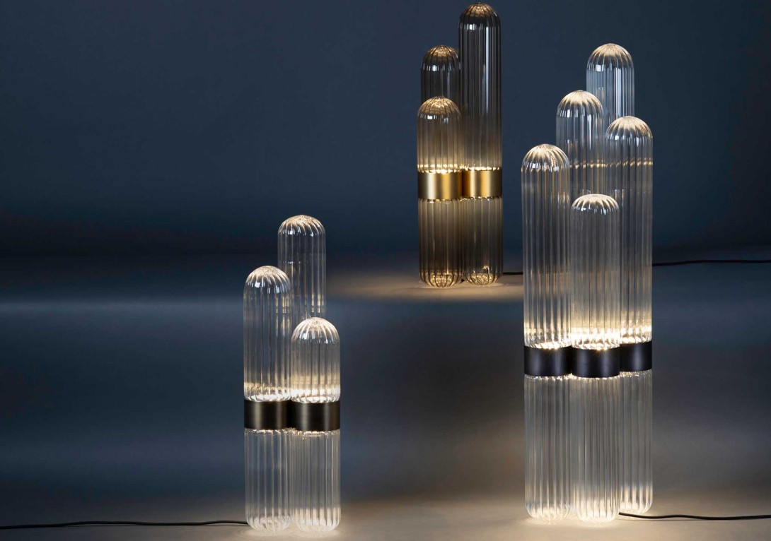 Cactus Lamps Pulpo Small and Large