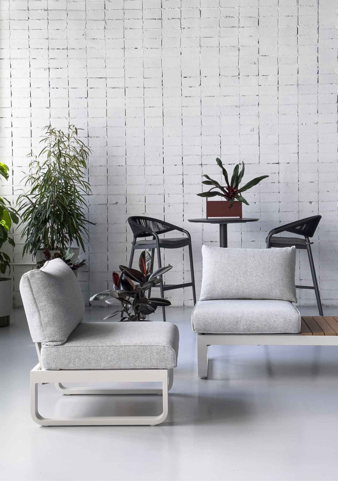 Bloom 1 Seater Sofa DOMO Home White Copacobana