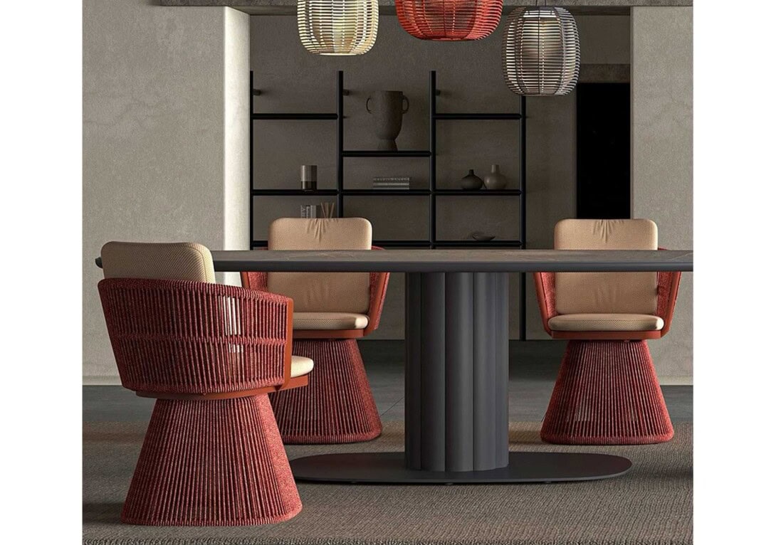 KUN Design: Lotus Pillar Dining Table