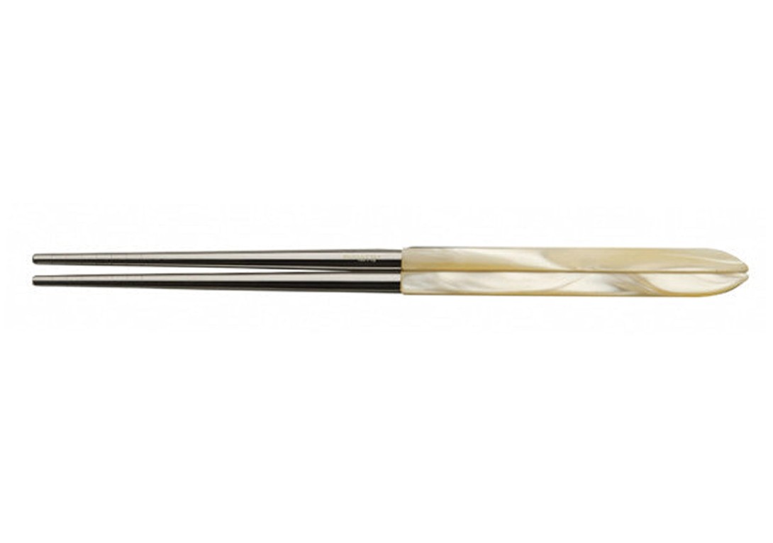 Casa Bugatti: Aladdin Chopsticks 2 Piece Set in Ivory