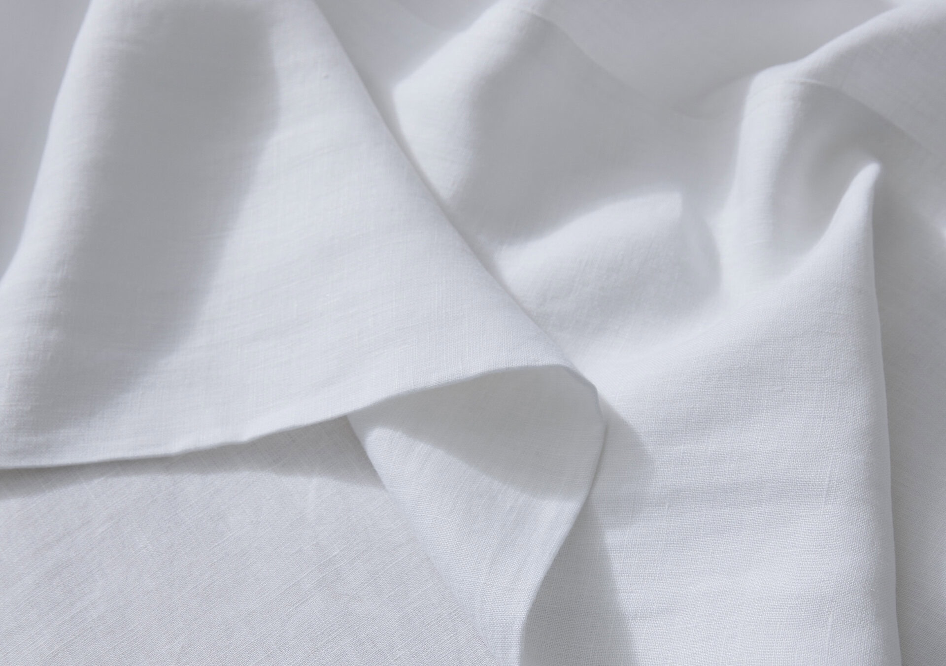 Weave Home: Ravello Linen Flat Sheet in White Weave Home: Ravello Linen Flat Sheet in White