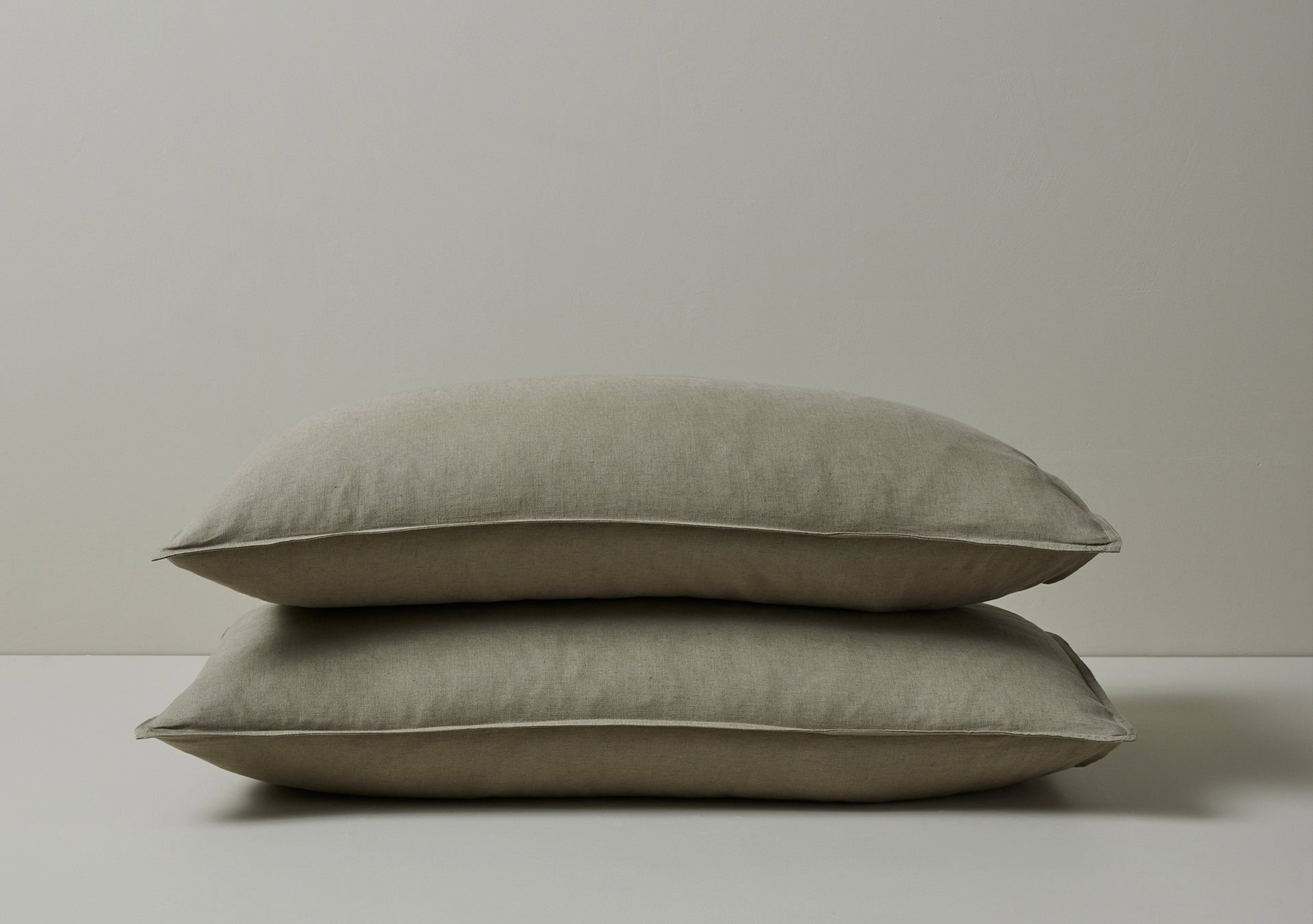 Weave Home: Ravello Linen Pillowcase Pair in Caper Weave Home: Ravello Linen Pillowcase Pair in Caper