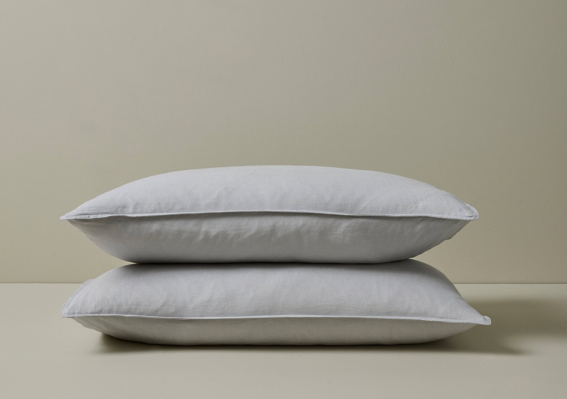 Weave Home: Ravello Linen Pillowcase Pair in Silver Weave Home: Ravello Linen Pillowcase Pair in Silver