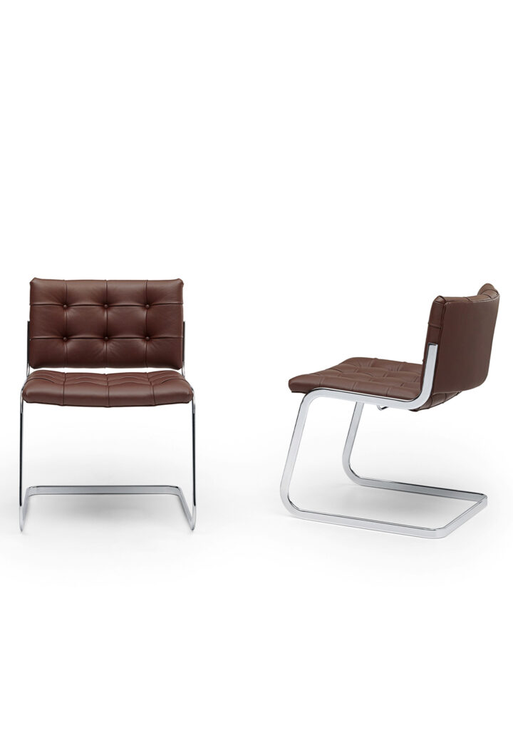 de sede DOMO RH-305 reissue leather chair mid century