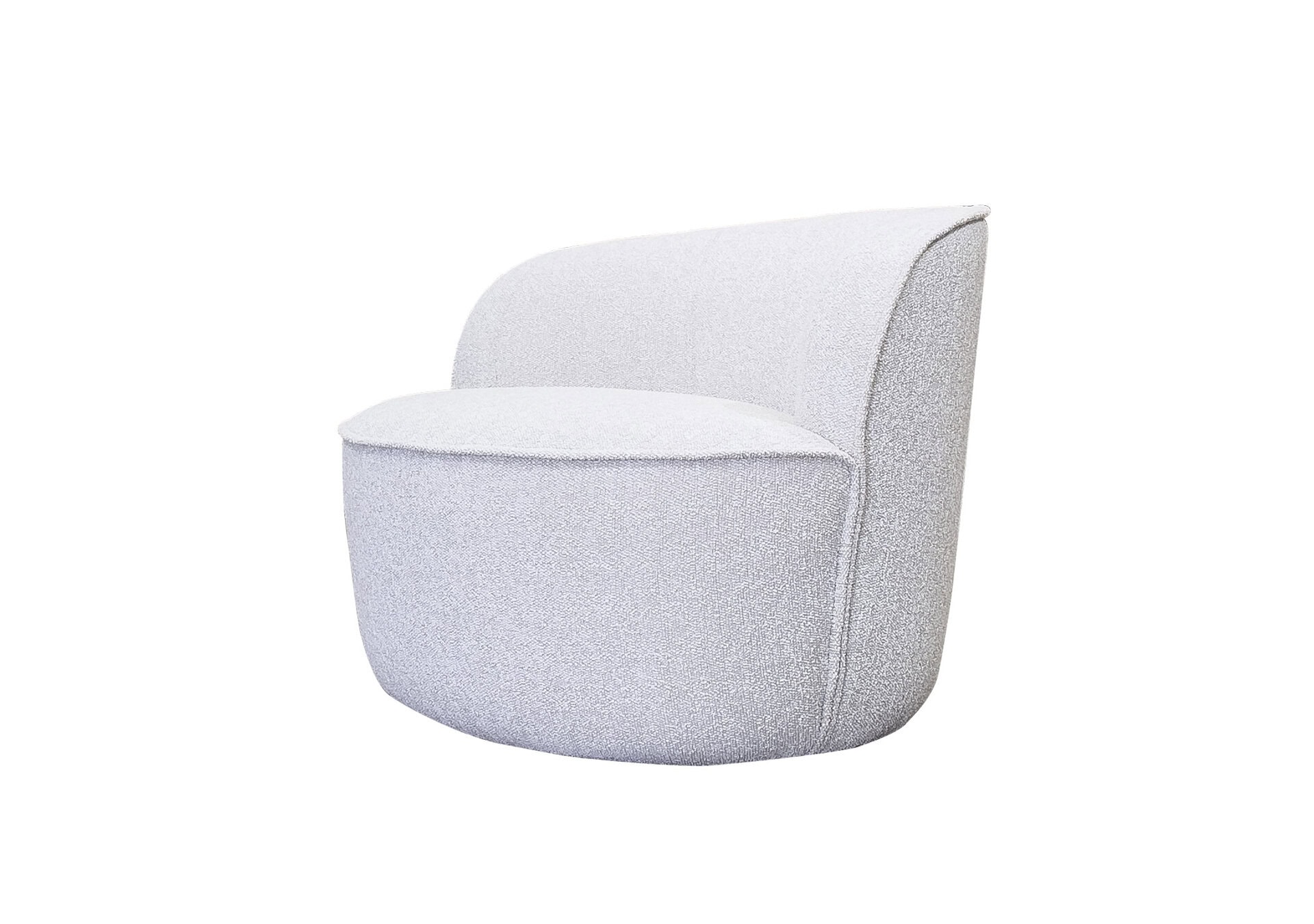 Bun Swivelling Armchair: Paradise Flint Upholstery Bun Swivelling Armchair: Paradise Flint Upholstery