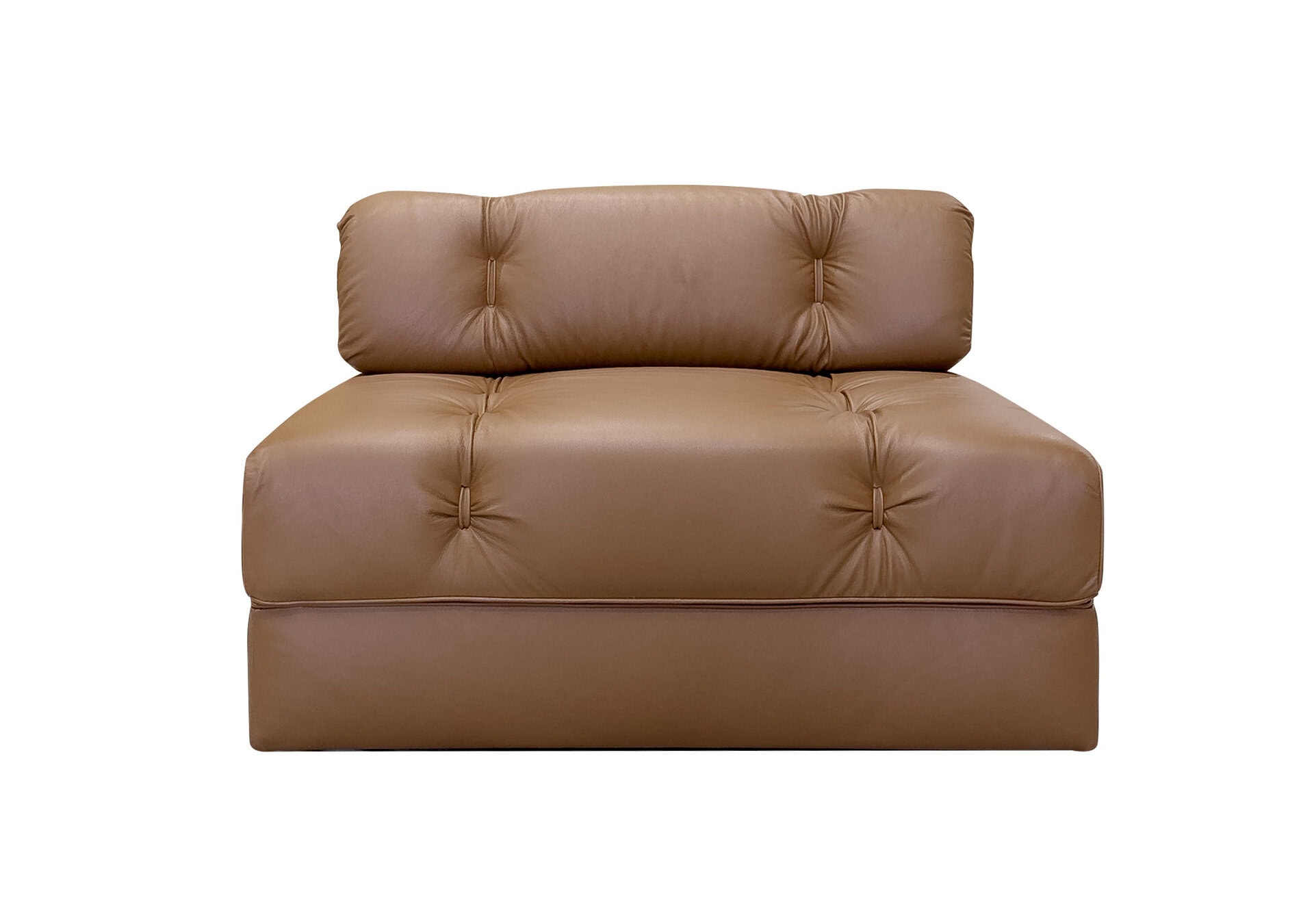 Wittmann Atrium Sofa: Single Color Cognac Leather Wittmann Atrium Sofa: Single Color Cognac Leather