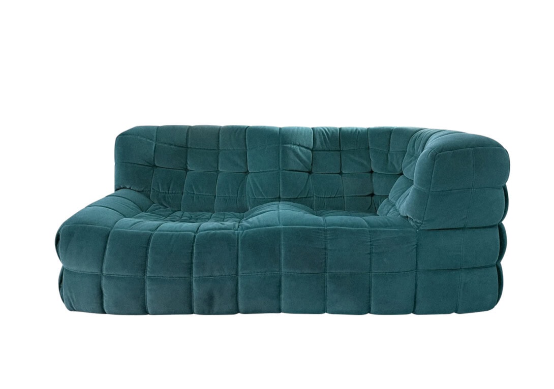 Ligne Roset Kashima Medium 1 Armed Settee: Laco Sapin Upholstery