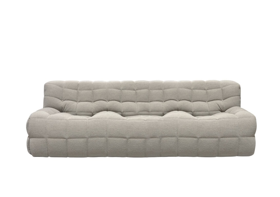 Ligne Roset Kashima Large Settee: Capa Grege Upholstery