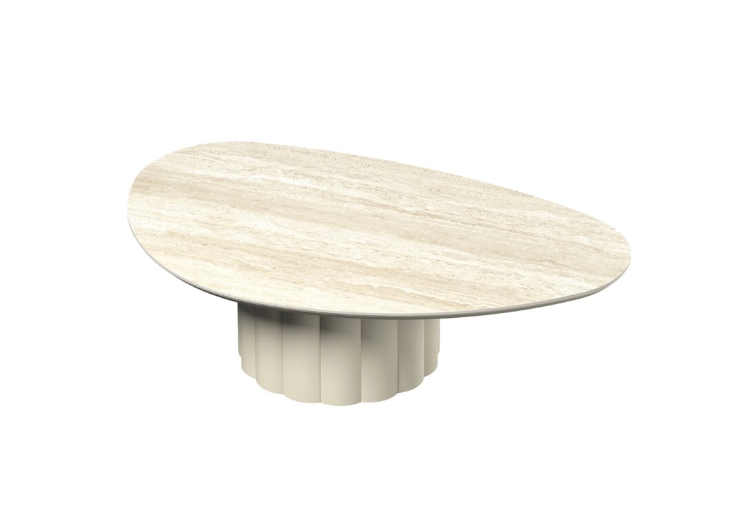 KUN Design: Lotus Curve Coffee Table 120cm