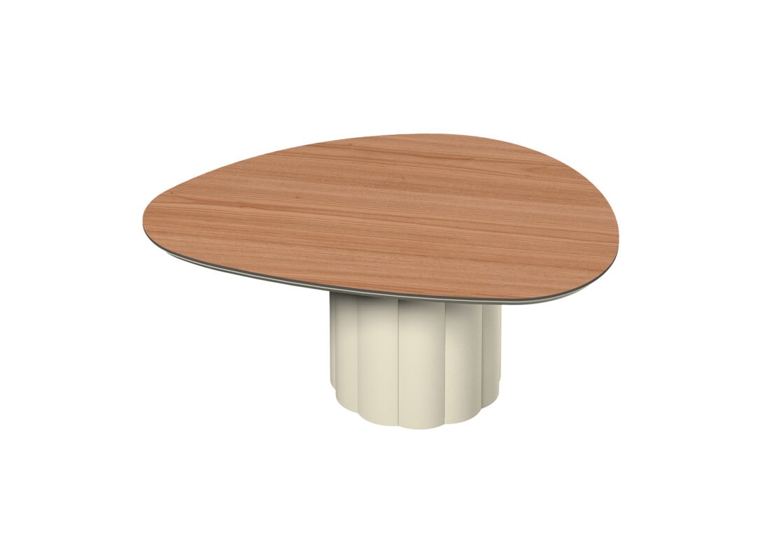 KUN Design: Lotus Curve Coffee Table 95cm
