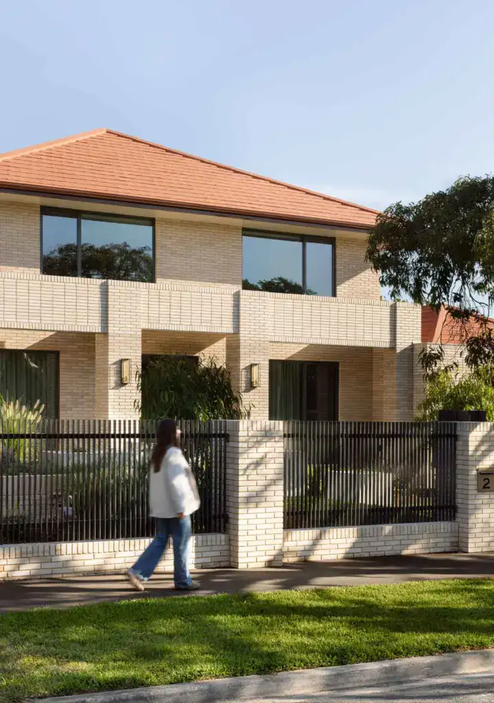 Sand and Stone House Brighton DOMO furniture homewares outdoor Rylock Balcome Constructions exterior