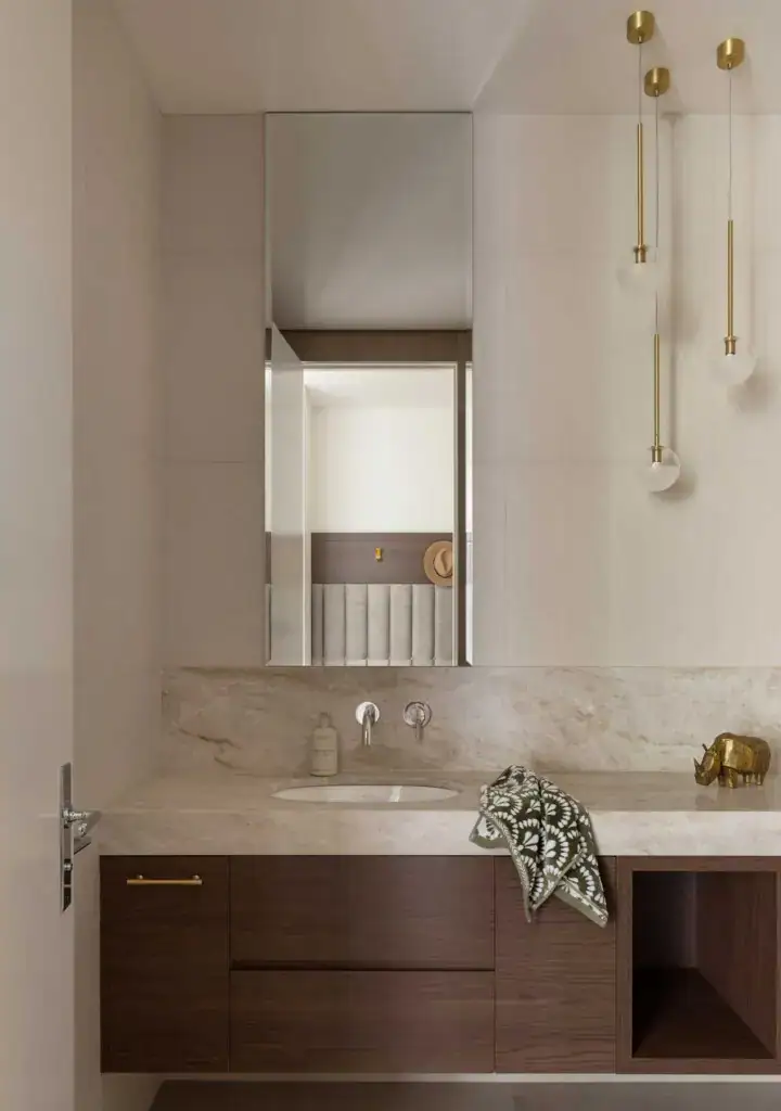 Sand and Stone House Brighton DOMO furniture homewares outdoor Rylock Balcome Constructions Bathroom