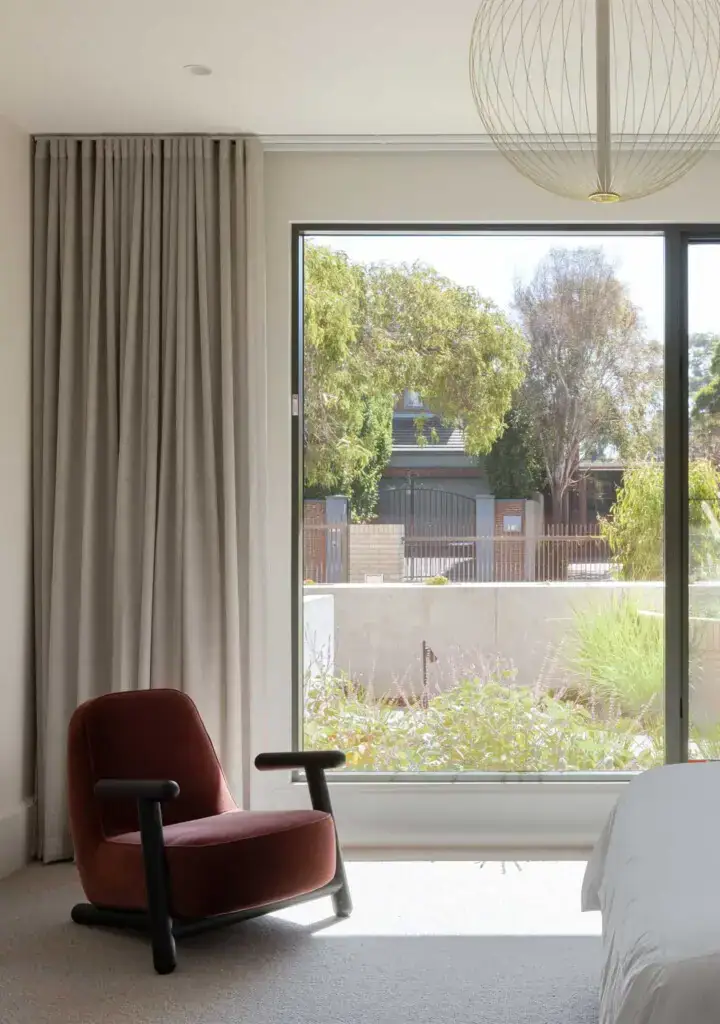 Sand and Stone House Brighton DOMO furniture homewares outdoor Rylock Balcome Constructions Bedroom