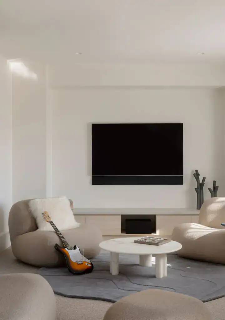 Sand and Stone House Brighton DOMO furniture homewares outdoor Rylock Balcome Constructions Living room