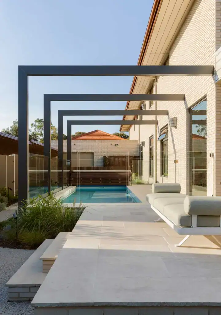 Sand and Stone House Brighton DOMO furniture homewares outdoor Rylock Balcome Constructions pool patio Orlando Outdoor Sofa