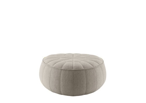 Ligne Roset Ottoman Outdoor Armchair in Tess Galet