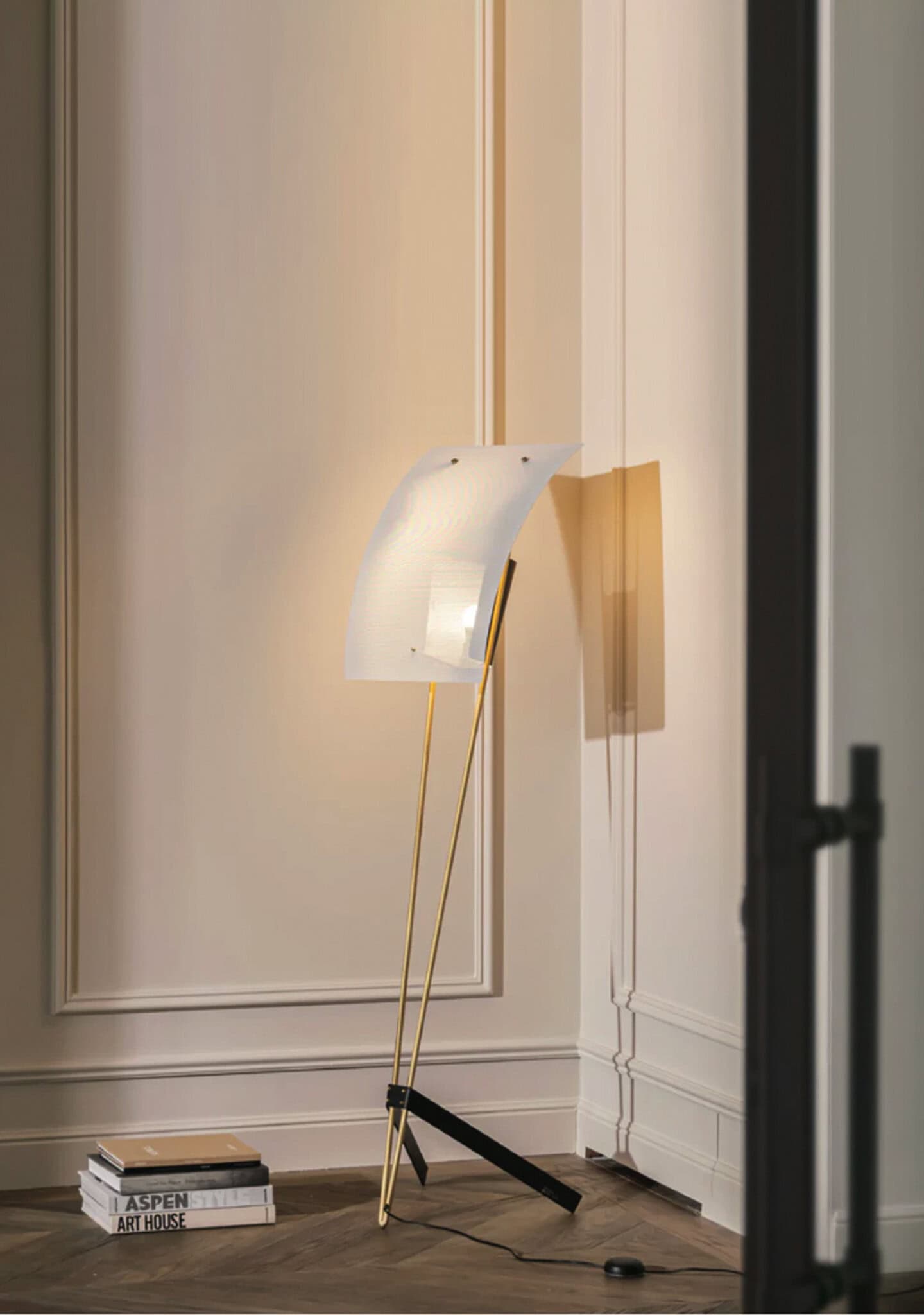 Ligne Roset G30 Floor Standard Lamp by Pierre Guariche Ambient Ligne Roset G30 Floor Standard Lamp by Pierre Guariche Ambient