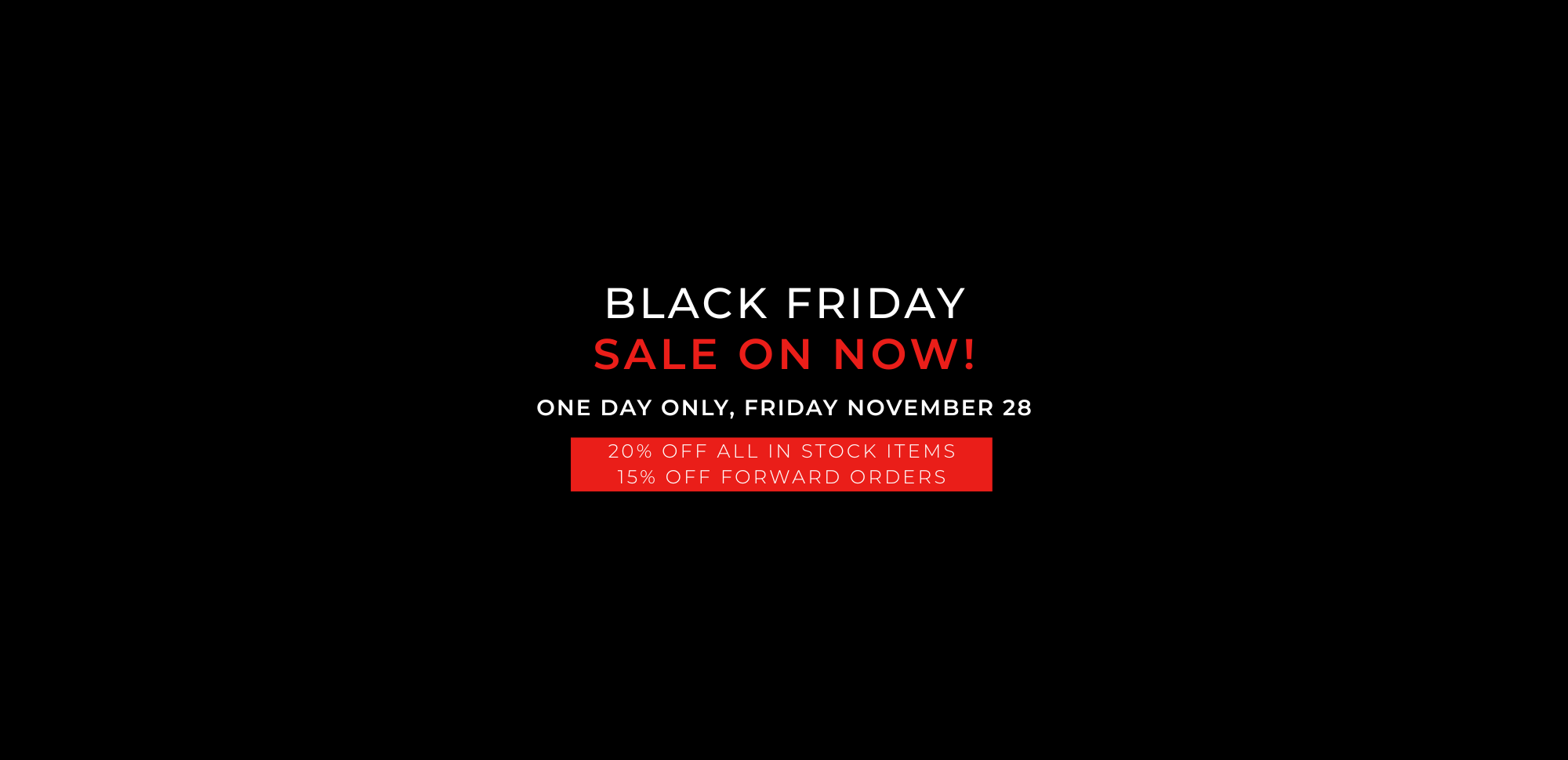DOMO Black Friday 2025 20% Off In-stock items coming soon one day only build your wishlist