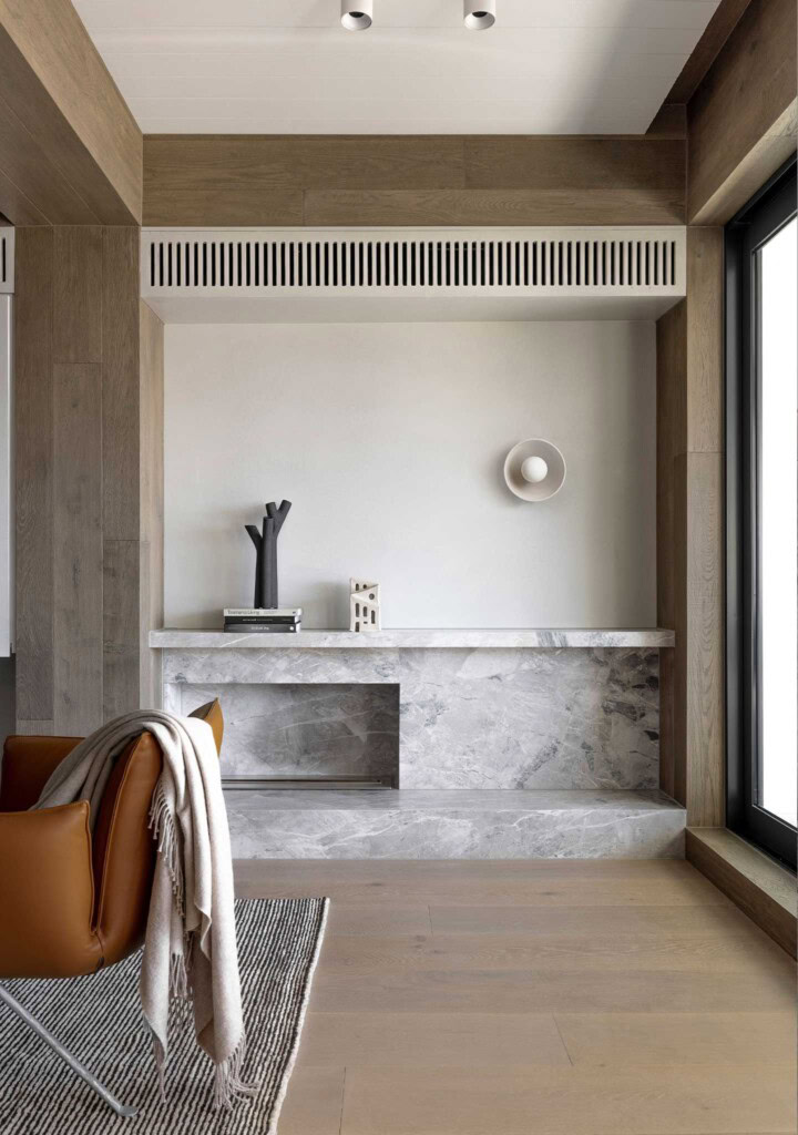 Ligne Roset Rosseau Vase Aprés Ski Aparment Mt Buller. Credit: Fry Studio, Alpine Visuals Living Vase DOMO