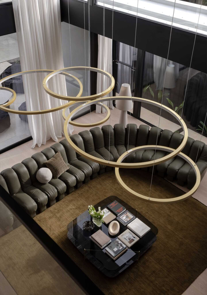 DOMO Deepdene Modern House Melbourne Sky Architect Arch Chris Murray DS-600 snake sofa