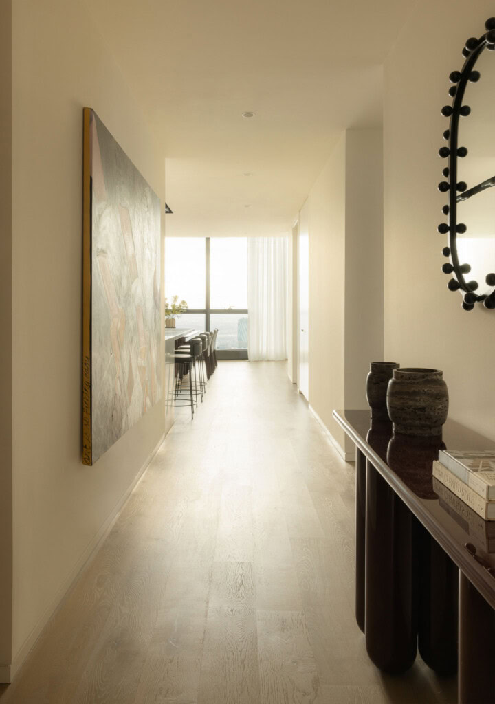 DOMO Penthouse living room Bold Console Black HC28 FURNISHD Cloud Residence Southbank Dylan James