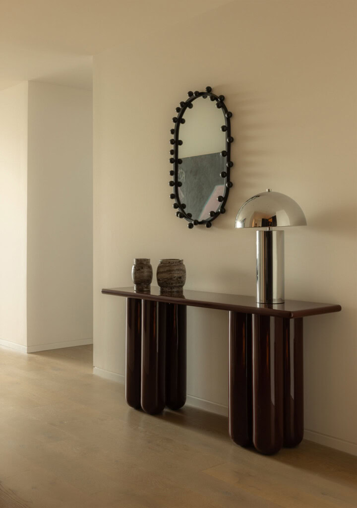 DOMO Penthouse living room Bold Console Black HC28 FURNISHD Cloud Residence Southbank Dylan James