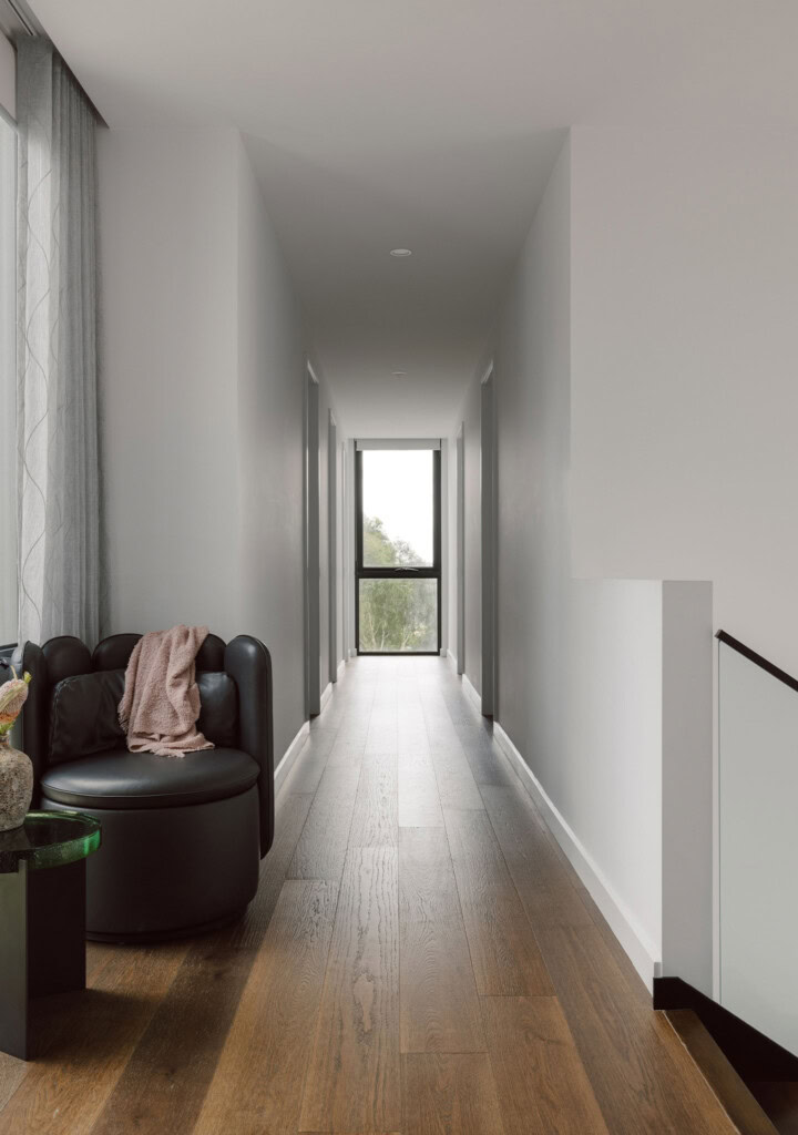 DOMO House on a Hill Melbourne interior design Enclave Architects hallway